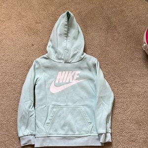 Girl’s Nike Mint Green Hoodie Size 4T